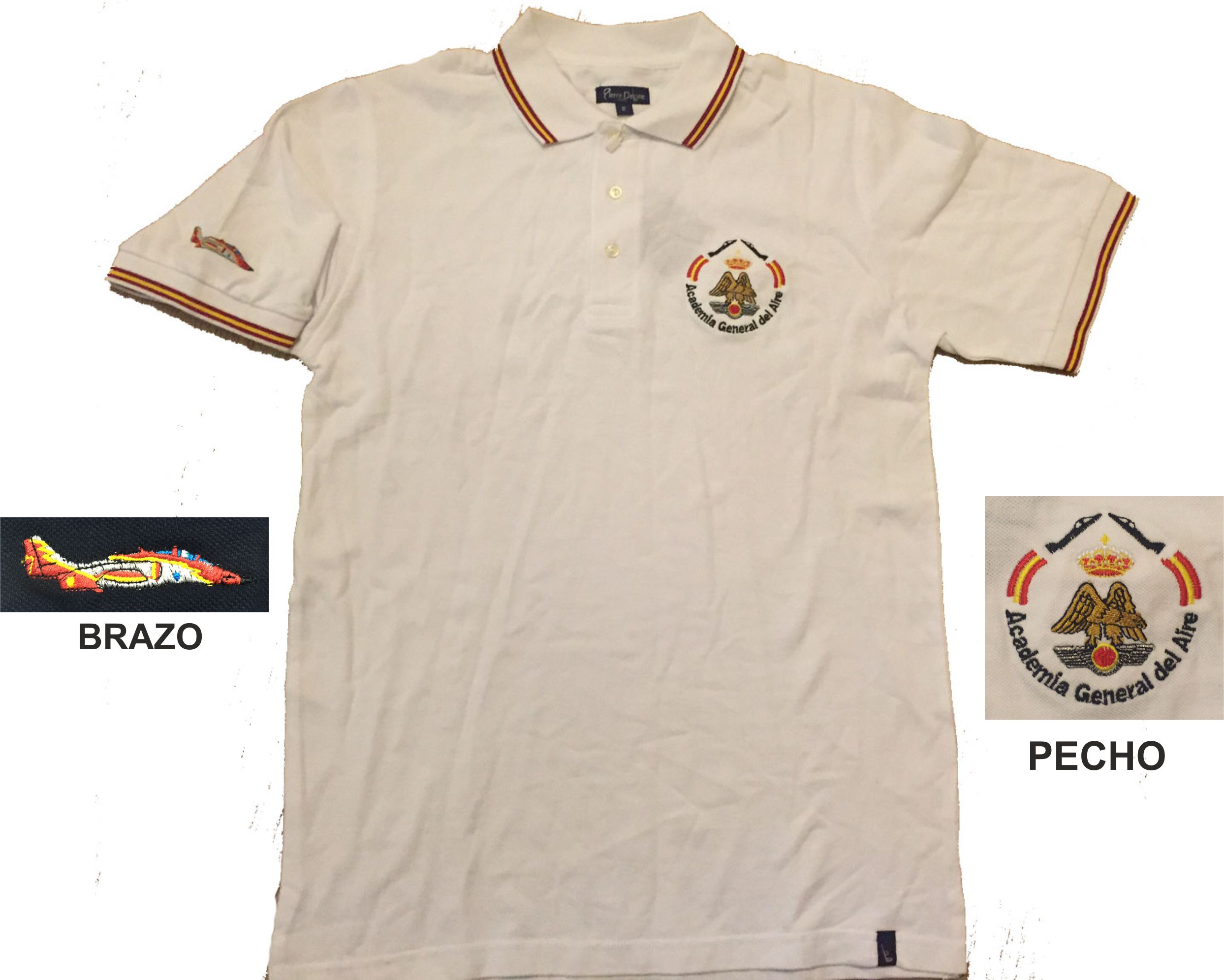 Polo Academia General del Aire Blanco